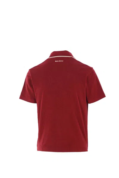 Adidas Originals By Wales Bonner T-shirt E Polo Viola In Red