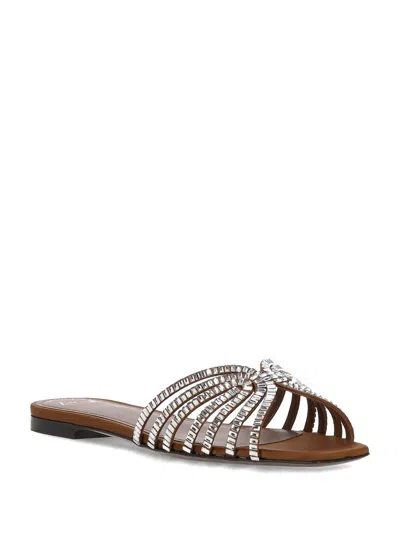 Alevì Milano Sandals In Silver
