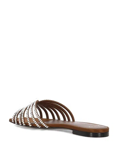 Alevì Milano Sandals In Silver