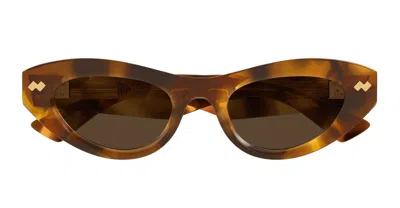 Bottega Veneta Bv1350s Sunglasses In Brown