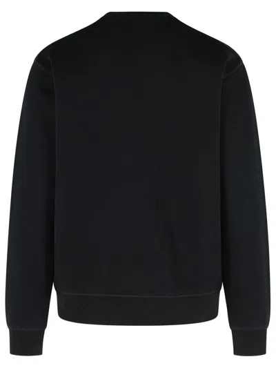 Dsquared2 Logo Print Sweatshirt In Black In Black