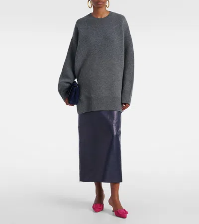 Manolo Blahnik Maysale 50 Buckled Velvet Mules In Red