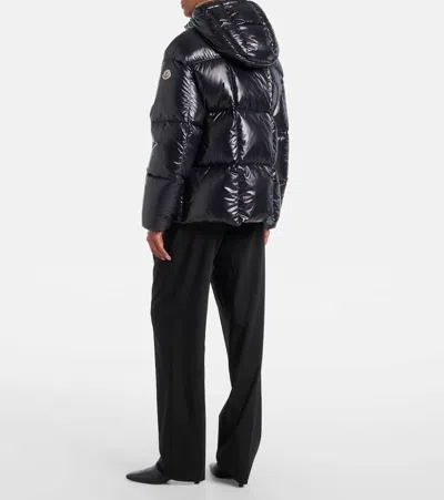 Moncler Karakorum Convertible Hooded Quilted Glossed-ripstop Down Jacket In Black