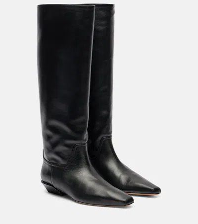 Paris Texas Bettina Black Leather Boot