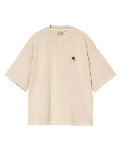 Carhartt Nelson T-shirt In Brown