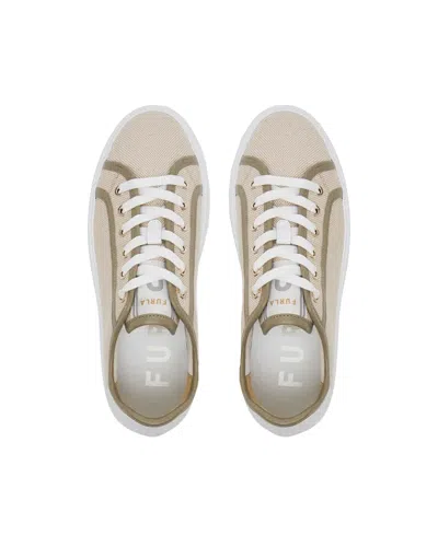 Furla 50mm Nuage Lace-up Platform Sneakers In Neutral