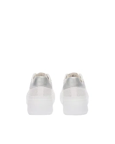 Furla 50mm Nuage Lace-up Platform Sneakers In White