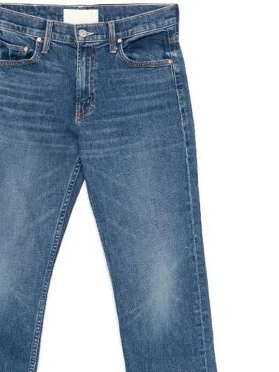 Mother The Smarty Pants Skimp Jeans In Blue