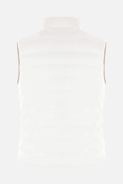 Brunello Cucinelli Quilted High Collar Sleeveless Jacket