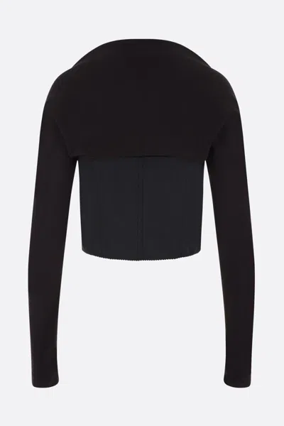 Dolce & Gabbana Layered-shirt Corset