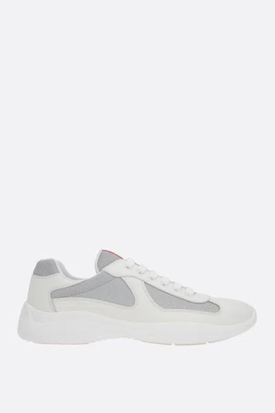 Prada Brogue Shoes Men White In Gray