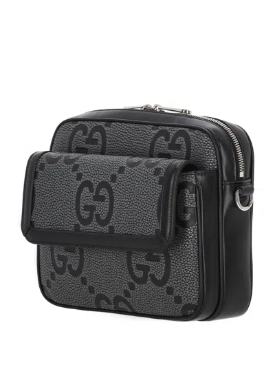 Gucci Men Small Jumbo Gg Crossbody Bag