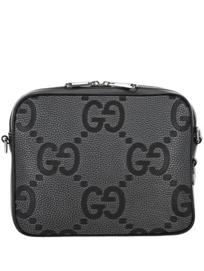 Gucci Men Small Jumbo Gg Crossbody Bag