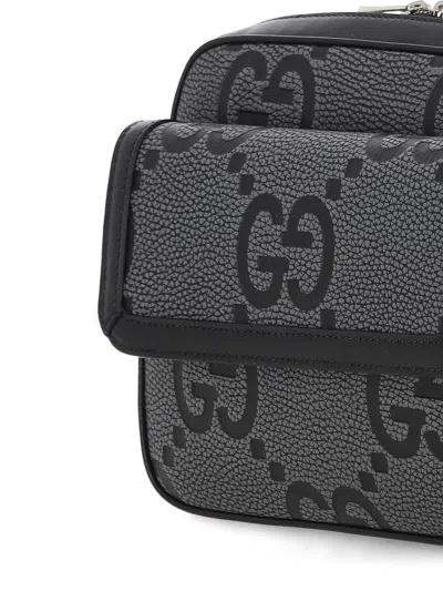Gucci Men Small Jumbo Gg Crossbody Bag