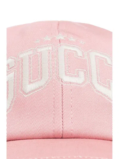 Gucci Light Pink Adjustable Baseball Cap In Pink