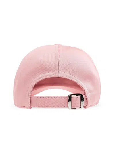 Gucci Light Pink Adjustable Baseball Cap In Pink