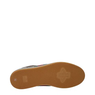 Gucci Sneakers Screener Men Beige/ebano Fabric And Other Textile Materials In Brown
