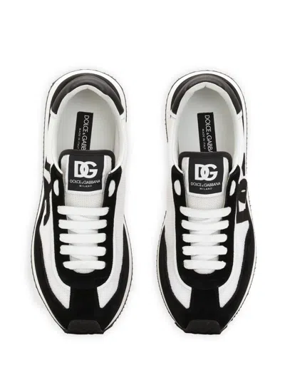 Dolce & Gabbana Mixed-material Dg Cushion Sneakers