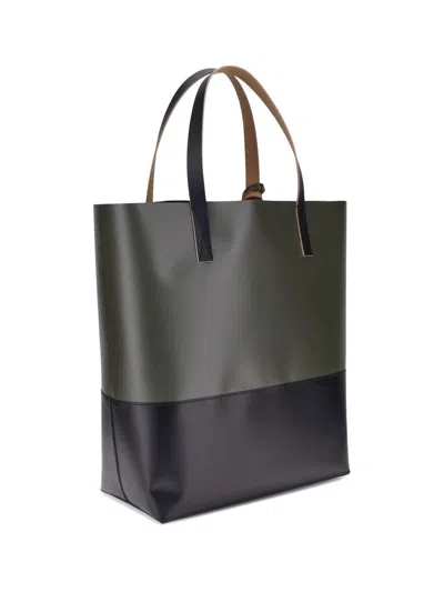 Marni Modern Two-tone Panel Tote Bag