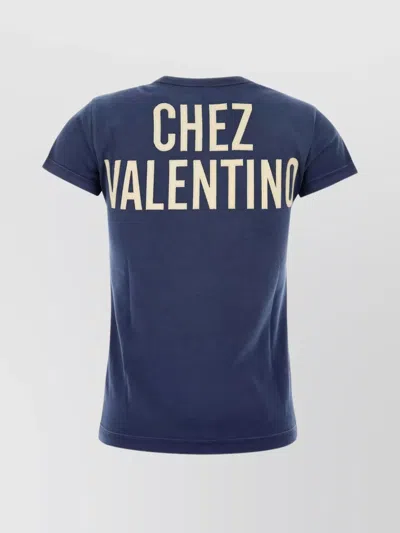 Valentino Panther Lady Crew Neck T-shirt