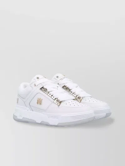 Amiri Men's Metallic Ma-1 Sneakers In Red