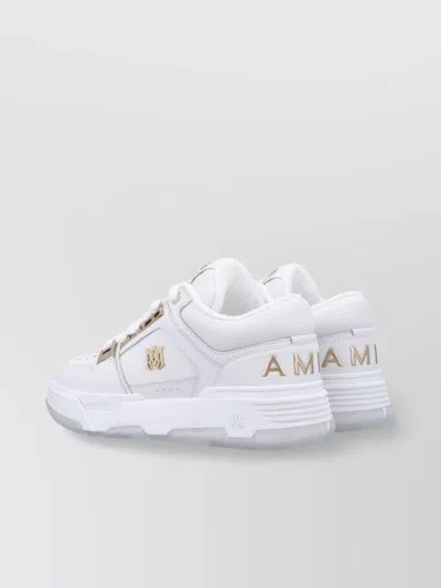 Amiri Men's Metallic Ma-1 Sneakers In Red