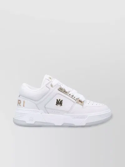 Amiri Men's Metallic Ma-1 Sneakers In Red