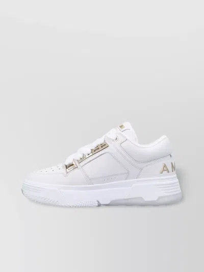 Amiri Men's Metallic Ma-1 Sneakers In Red