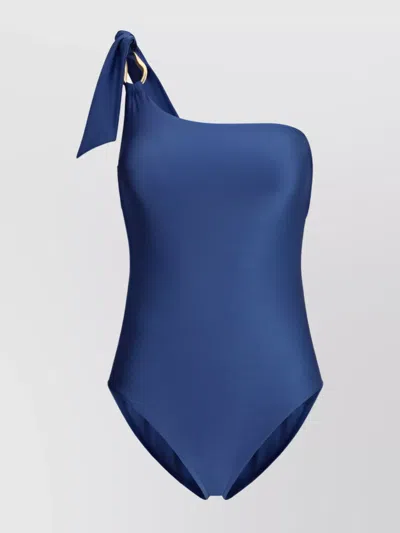Zimmermann Ascension One-piece Swimsuit In Blue