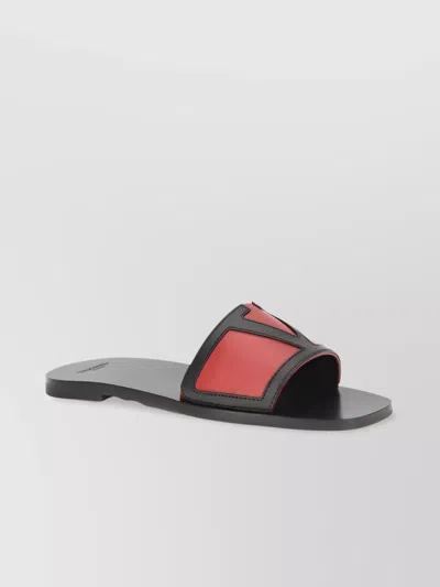Valentino Garavani Viva Superstar Slide Sandal In Nappa Leather In Red