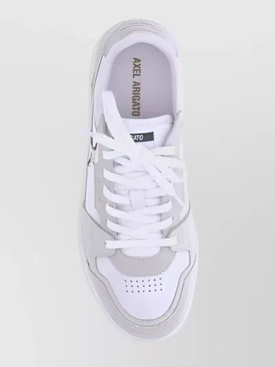 Axel Arigato White Recycled Polyester Low Top Sneakers