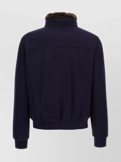 Moorer Bellati-mrw Wool Jacket In Blue