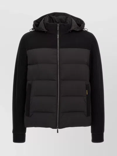 Moorer Zip-up Jacket With Hood