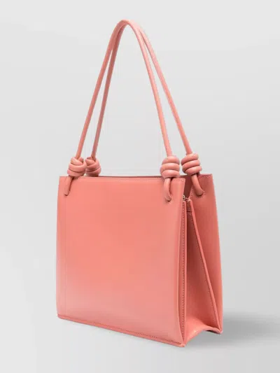 Jil Sander Rectangular Shape Knotted Handles