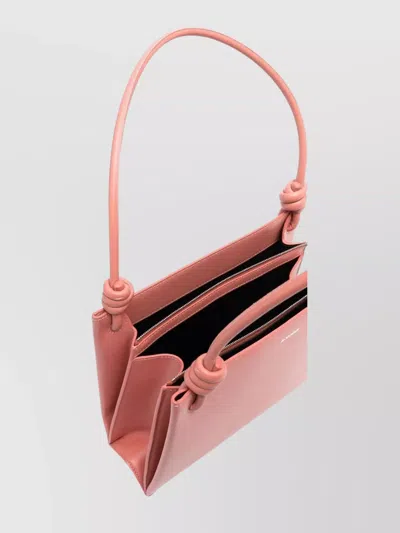 Jil Sander Rectangular Shape Knotted Handles