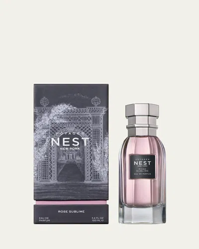 Nest New York Rose Sublime Eau De Parfum 3.4 Oz. In Transparent