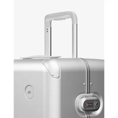 Monos Silver Hybrid Large Check-in Polycarbonate Suitcase