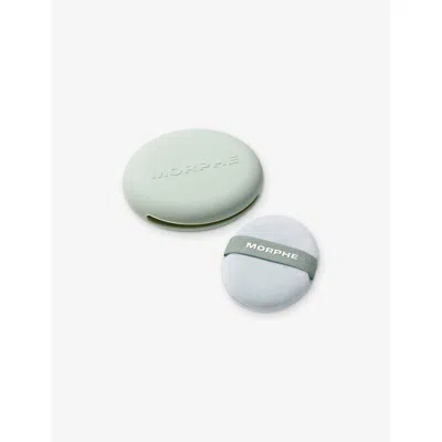 Morphe All Set Touch-up Powder Puff In Transparent