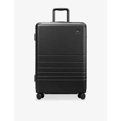 Monos Obsidian Hybrid Check-in Medium Four-wheel Polycarbonate And Aluminium Suitcase 67cm