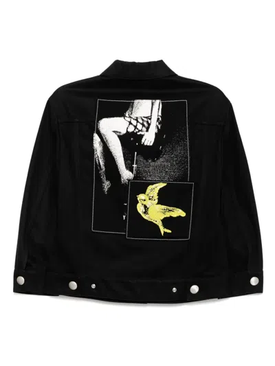 Pre-owned Miu Miu 2015 Cotton Jacket In Black
