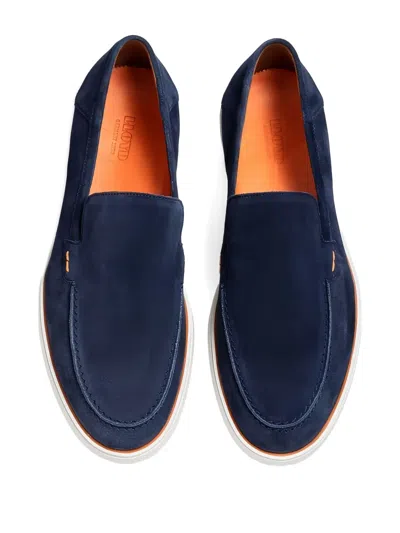 Lloyd Hunter Suede Slip-on Loafers