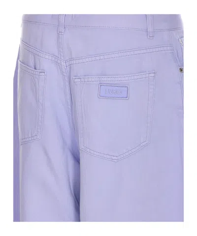 Liu •jo Liu Jo Jeans In Purple