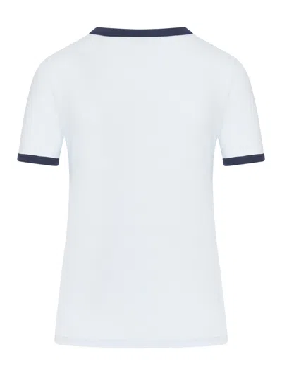 Celine Short-sleeved T-shirt In White