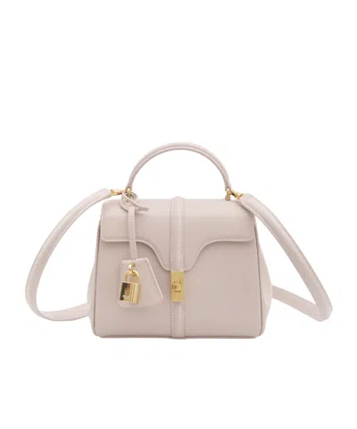 Celine Small 16 Bag In Satinated Calfskin