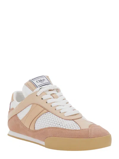 Chloé Chloe Kick Leather Sneaker In Multi
