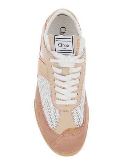 Chloé Chloe Kick Leather Sneaker In Multi