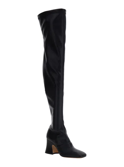 Chloé Janis Over-the-knee Boots In Black