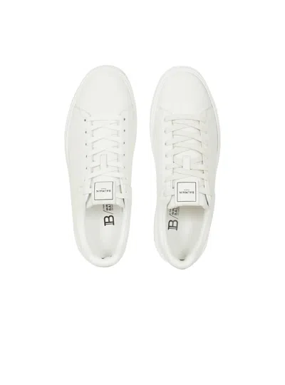 Balmain Calfskin B-court Trainers