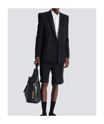 Balmain Double-breasted Tuxedo Blazer