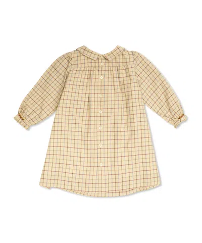 Bonpoint Long Sleeve Dress In Gray